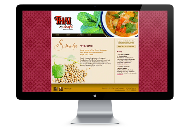 Thai Chef's Restaurant - Home Page